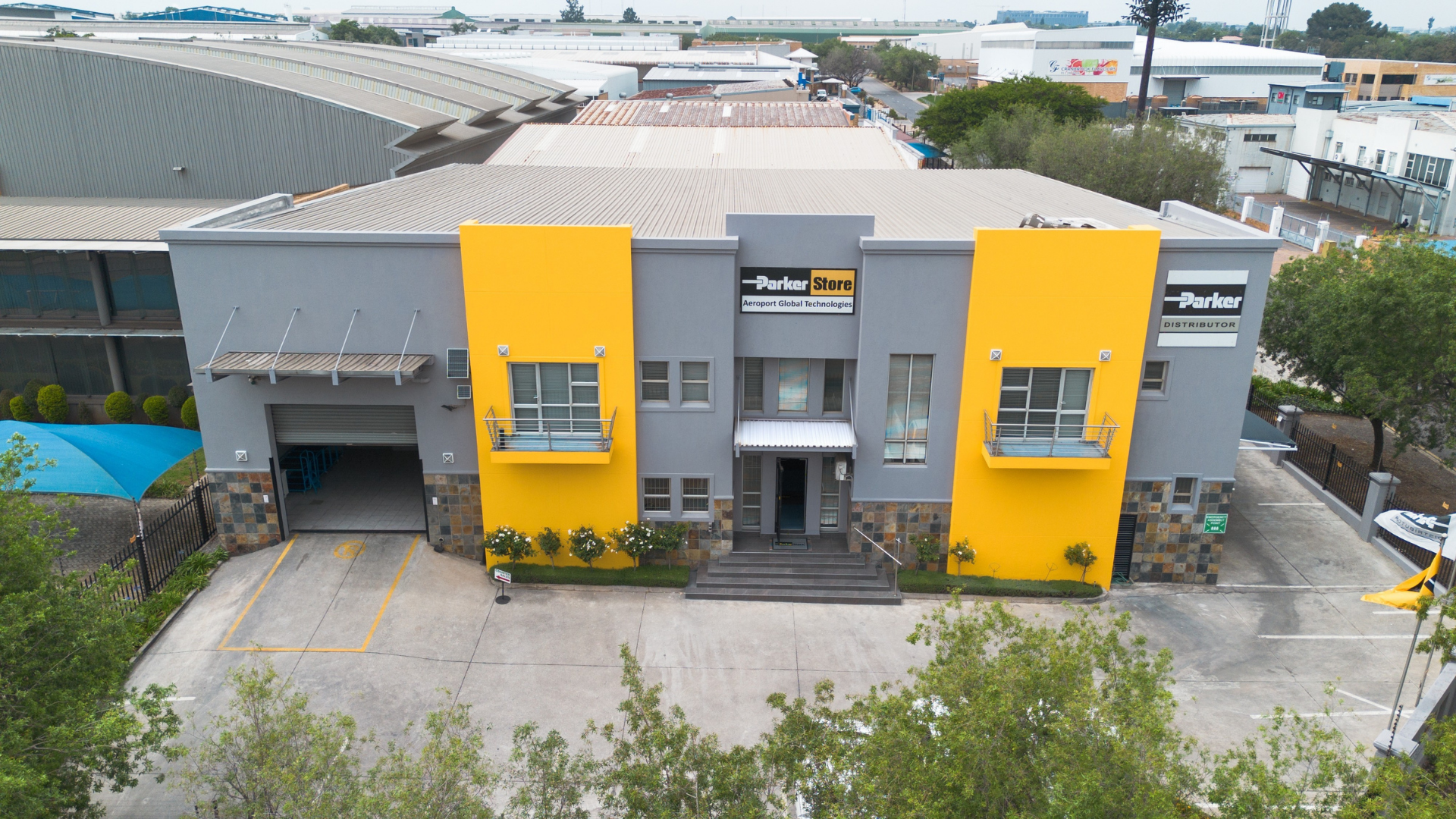 ParkerStore Kempton Park Aeroport Global Technologies Mining, construction, rail, engineering, automotive, pulp and paper, agriculture industries